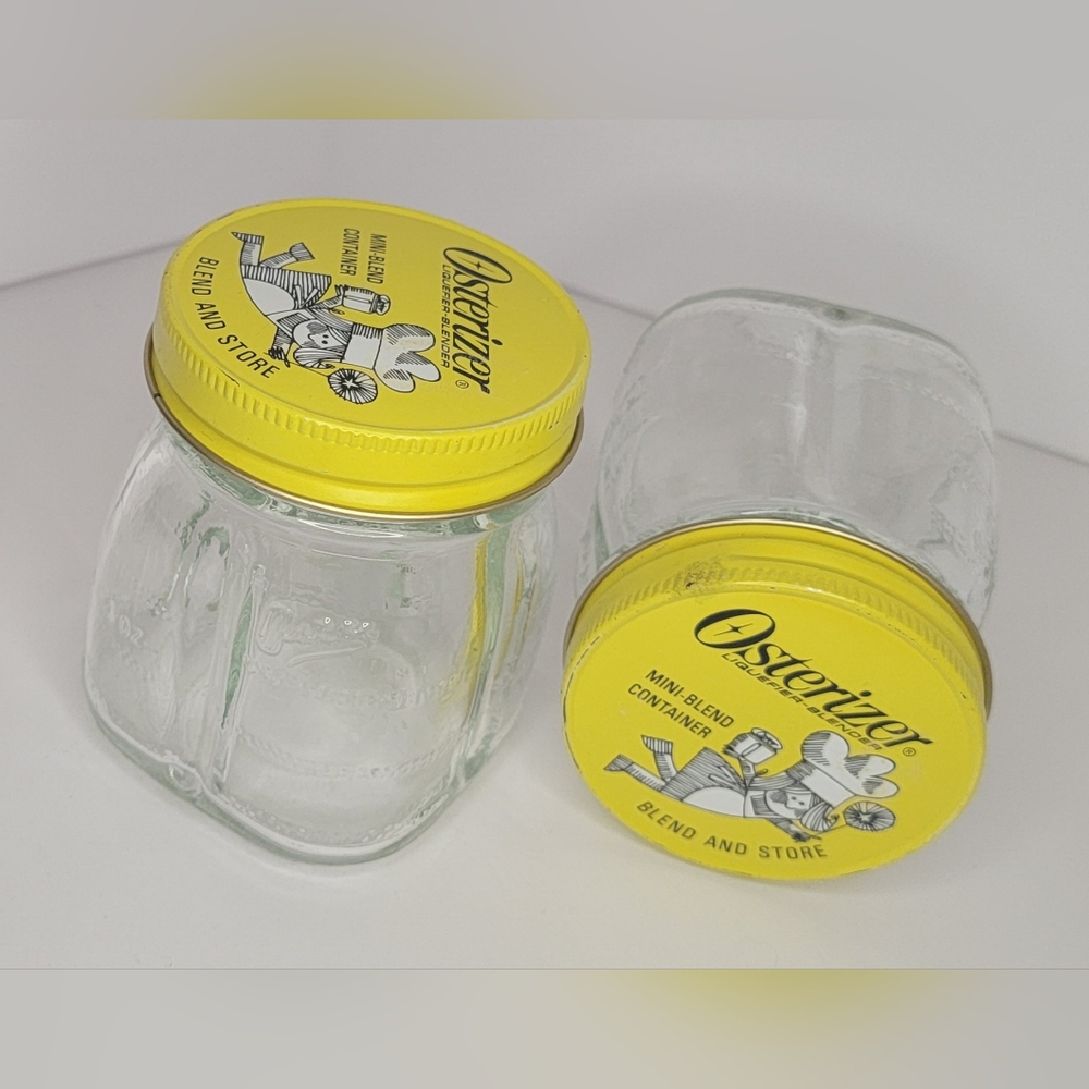 Vintage Osterizer Blend and Store Containers